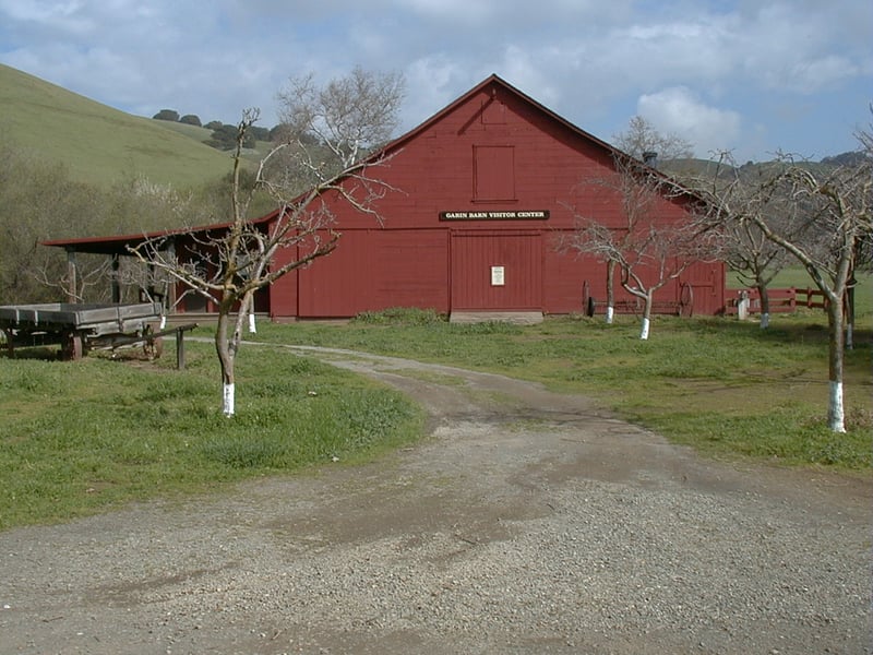 Red barn Visitor Center