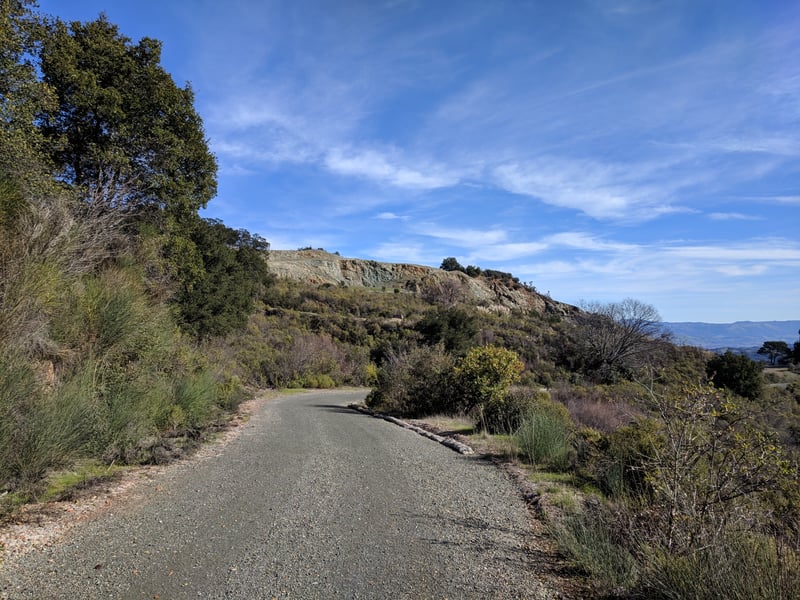 View southeast to the Diablo Range
