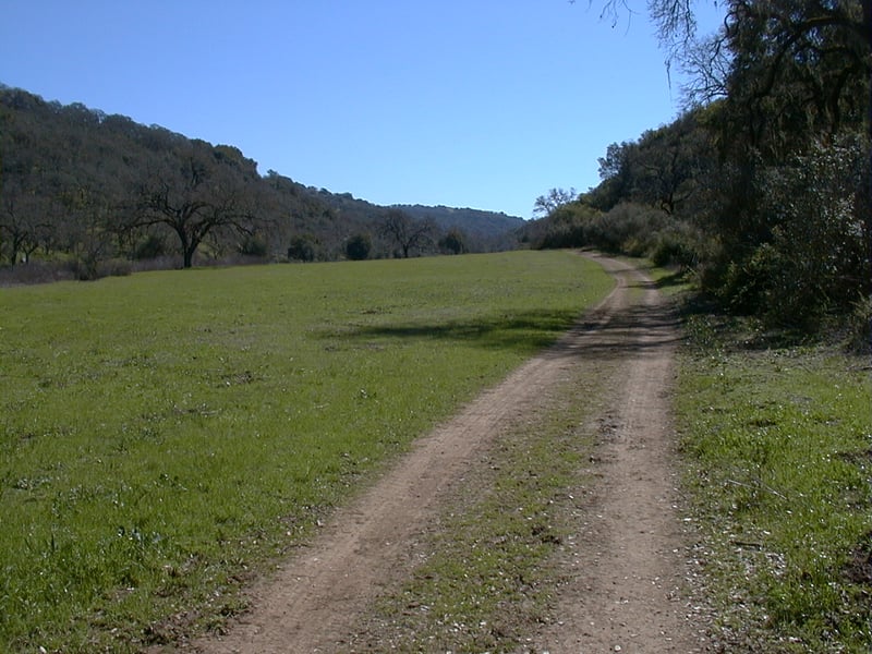Passing through a valley