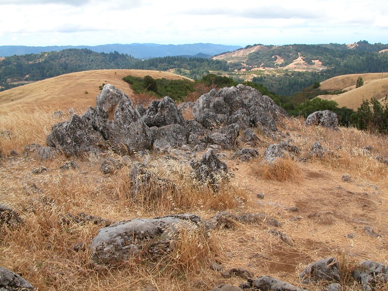 View west from Black Mountain
